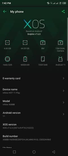 infinix Hot 11 play