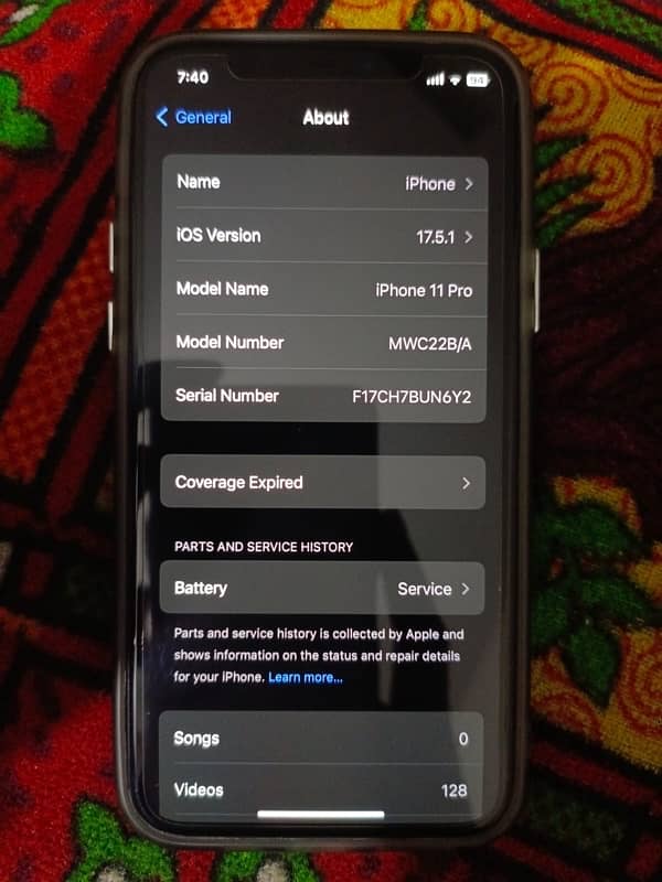 IPhone 11pro Jv Pta Aprroved 2