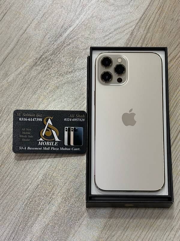 IPHON 12 pro max physical Dual sim pta approved 4