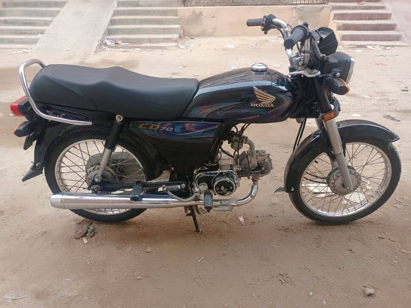 Honda CD 70 2024 Model 0