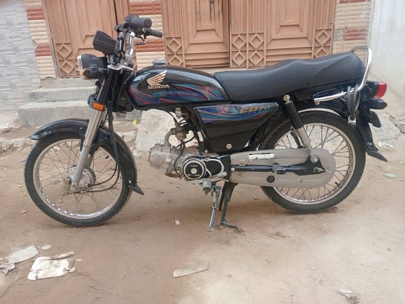 Honda CD 70 2024 Model 1