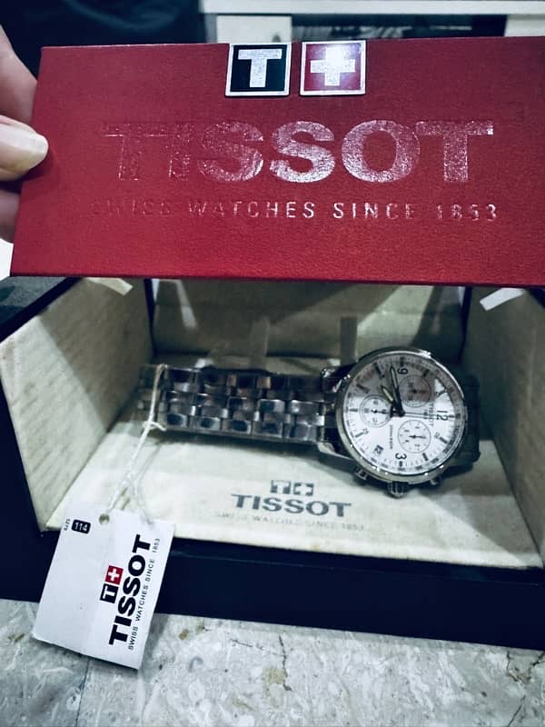 Original Tissot Watch PRC 200 Stainless Steel 2