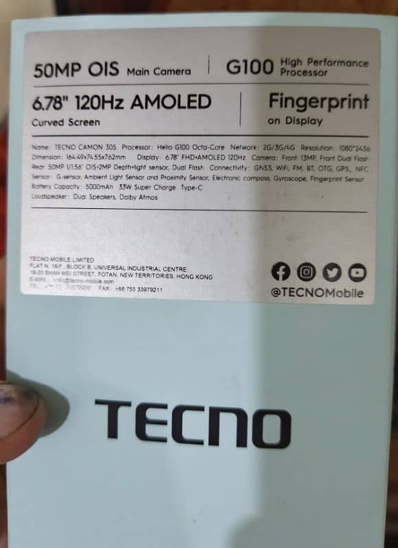 tecno camon 30s 16GB. 256. GB. . . 10/10. 1