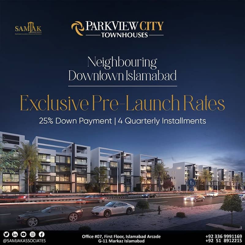 Park View City Islamabad Elegant 2-Bedroom Townhouse with Scenic Views and Modern Comforts 2