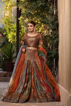 Nakoosh brand lehnga choli