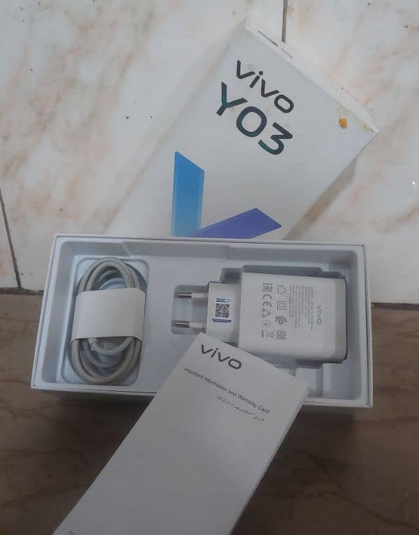 Vivo y03 4/64 With box all ok 5