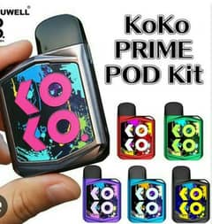 Koko Prime Vision,Vapes,Pods,Mod,Uwell,caliburn,Puffs,Free Base