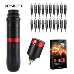 XNET Permanent Makeup Wireless Tattoo Machine Rotary Tattoo Pen Kit