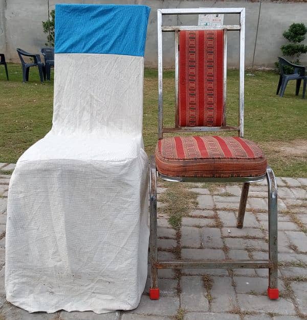 Outdoor wedding chairs Set of 50 1