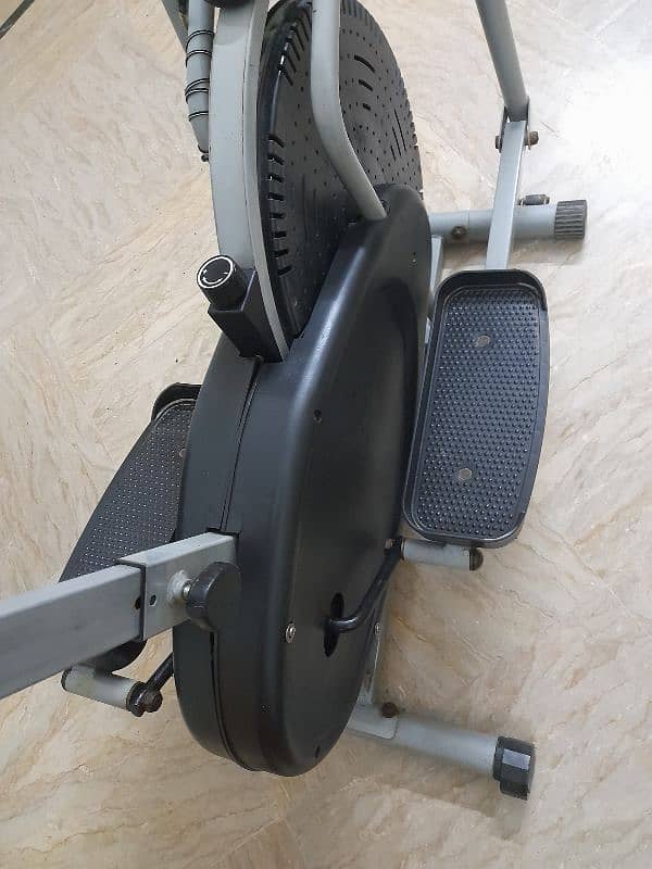 Elliptical Air bike Exercise Cycle Gym Fitness Treadmill Machine 2