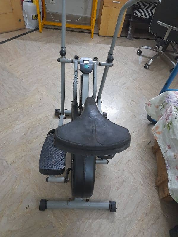 Elliptical Air bike Exercise Cycle Gym Fitness Treadmill Machine 4