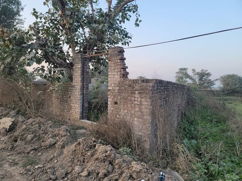 5 Marla plot on Main Road near Chand Bagh Colony 0