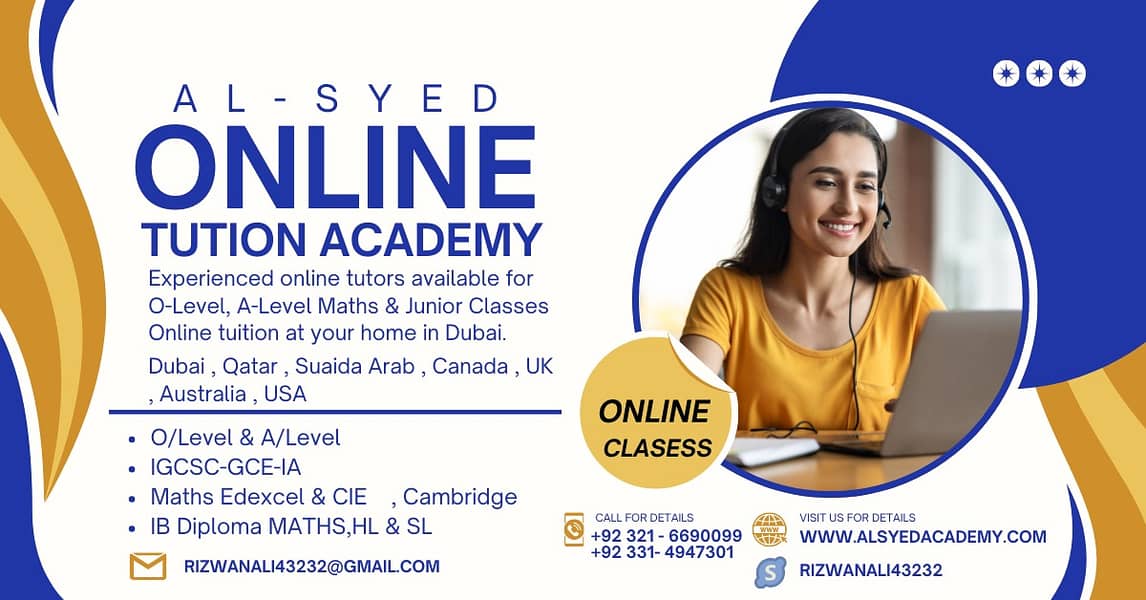 Online tuitions Edexcel maths FOR Saudi  Arab,QATAR and Canada 0