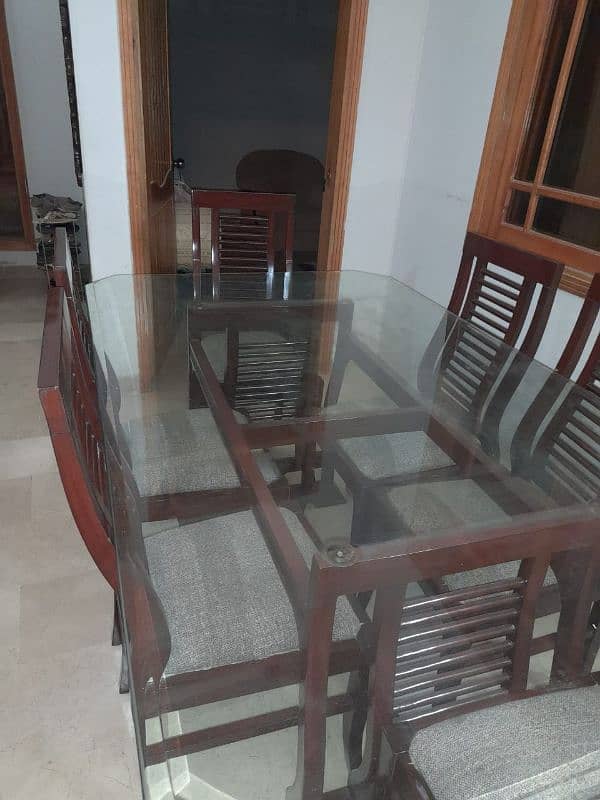 consoles center table dining table sofa set Dewan available foe sell 1