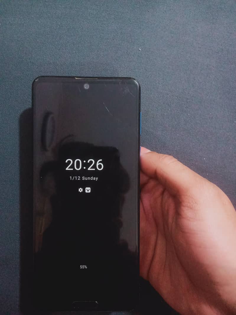 Sharp Aquos R5G non pta 0