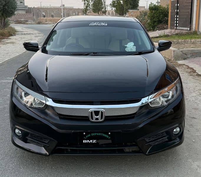 Honda Civic X Red Meter 0