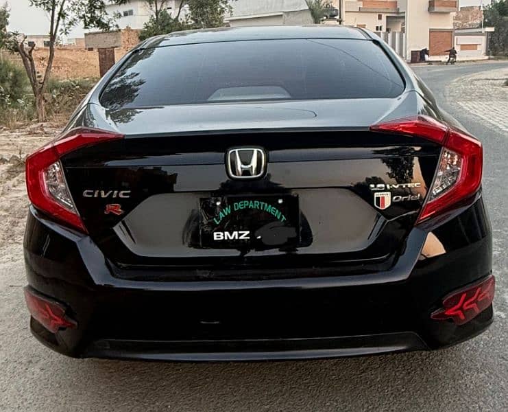 Honda Civic X Red Meter 1