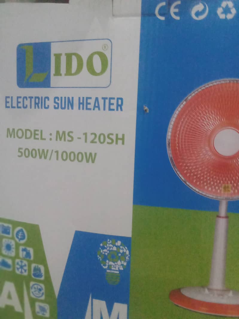 LIDO Room Heater 500/1000watts 2