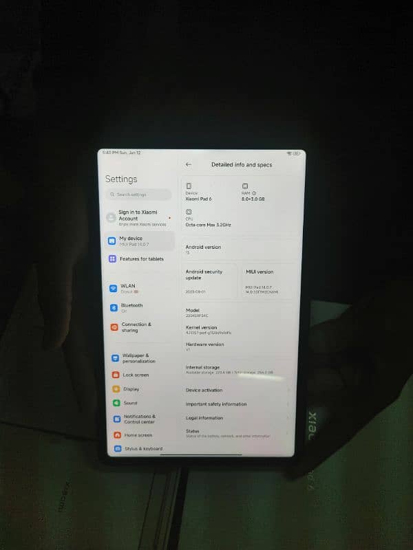 Xiaomi Pad 6 Global version 8/256 gb 6