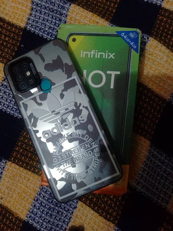 Infinix Hot 10 4 GB RAM 64 GB with BOX 0