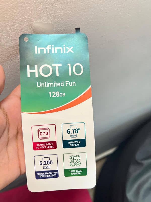 Infinix hot 10 Exchange Possible With Iphone X/Xs PTA approved 12