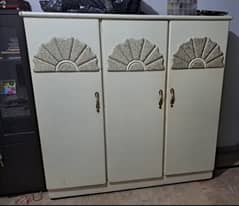 3 door wooden almari for sale