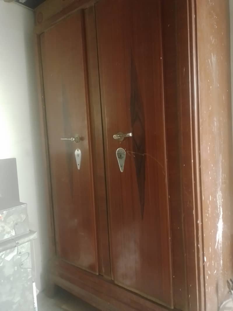 Iron wardrobe two door non defected for sale 1