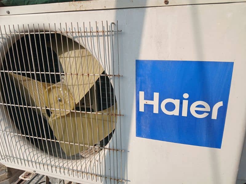 Haier split AC 1.5 ton only 20 hrs  used 4