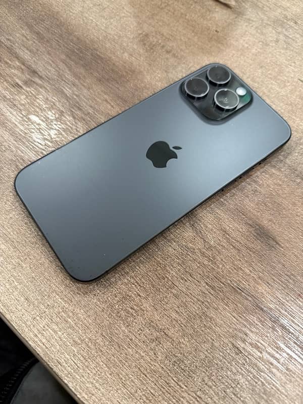 iPhone 15 Pro Max| Non PTA| Black| 256GB 0