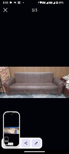 sofa cum bad  good condition