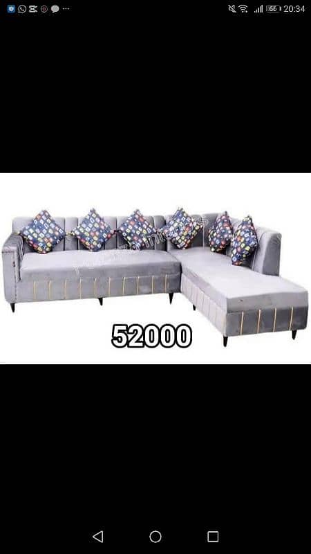 Master Molty Foam with 10 year warranty L-shape sofa 0