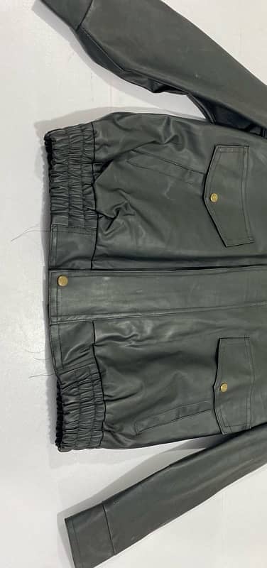 Vintage Unifits baggy fit leather jacket 1