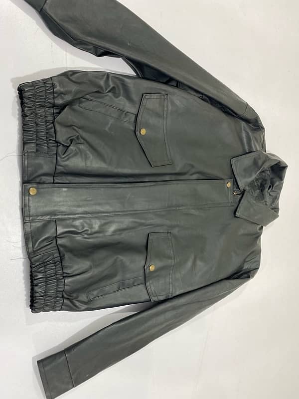 Vintage Unifits baggy fit leather jacket 2