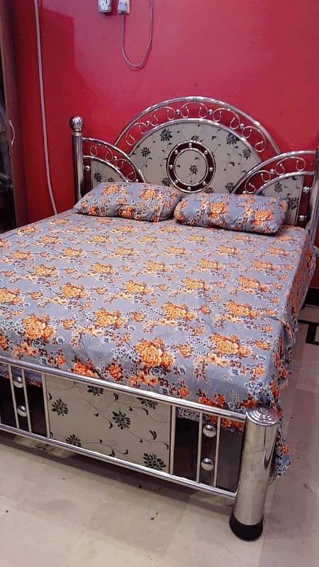 King Size Bed with mattress 03240460487 1