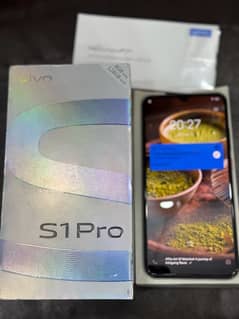 vivo S1 pro 8/128just box PTA approved