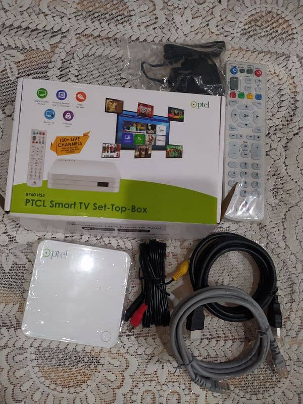 PTCL android box (Every type of simple TV convert to Smart TV) 0