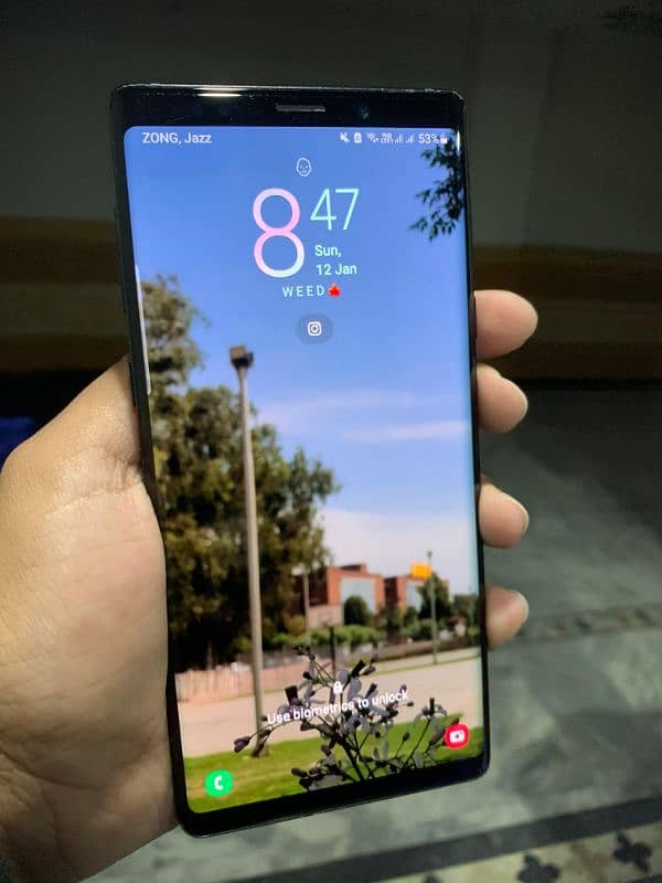 Samsung note 9,  512GB 3