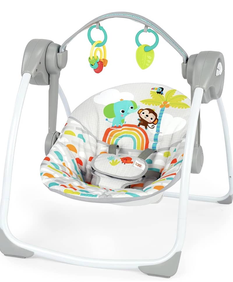 Portable Compact Automatic Baby Swing Bright Starts Whimsical UK 6