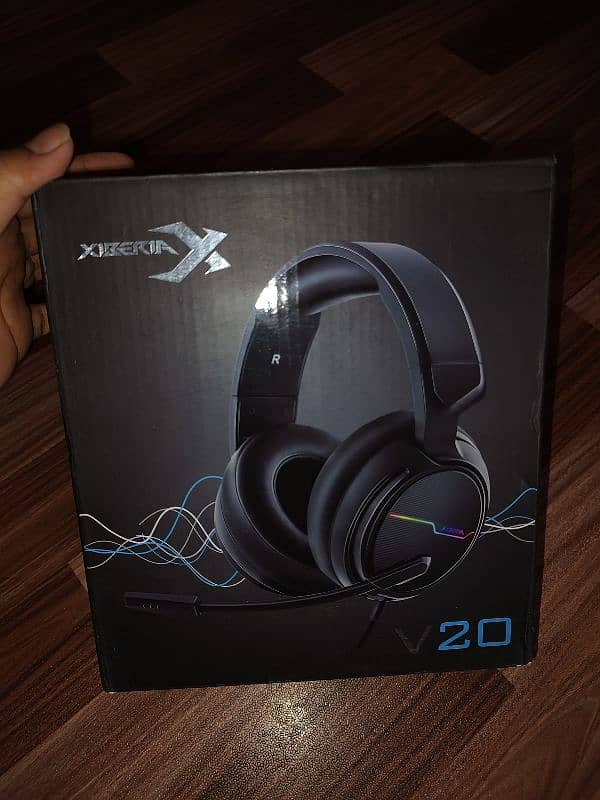 Headphone | Xiberia V20 | Full Noise Cancellation| Lights 0