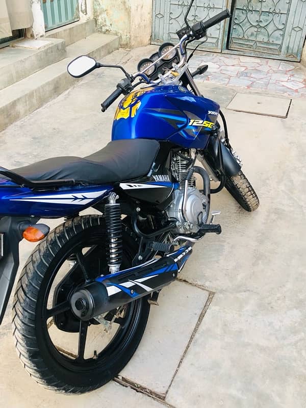 Yamaha YBR G 125 Blu beauty 17