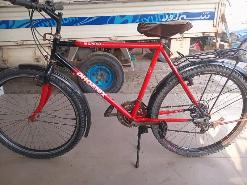 phoneix Mtb original jeunine frame wali 6 speed cycle 5