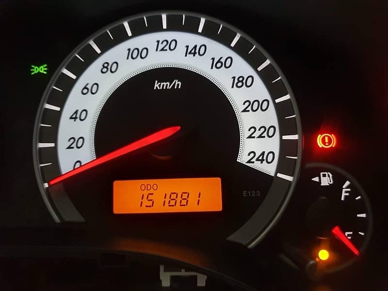 corolla 2012 speedometer 2