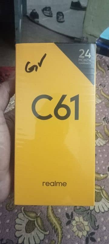 realme C61 mobile with box 16