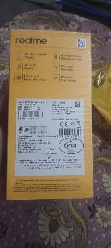 realme C61 mobile with box 17