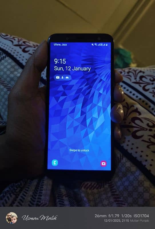 Samsung J6 3-32 GB all. ok AMOLED, PTA approved 0