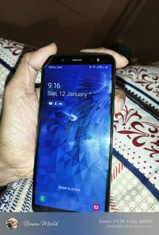 Samsung J6 3-32 GB all. ok AMOLED, PTA approved 1