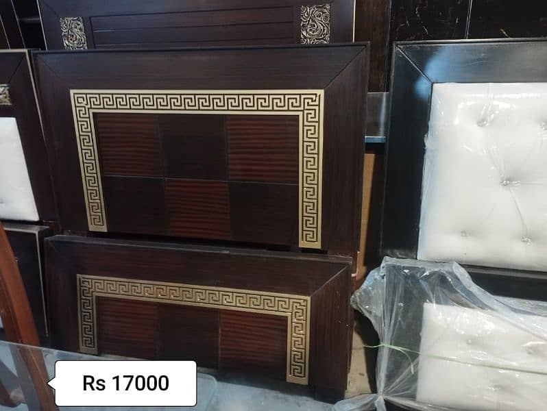 Single bed / wooden bed / furniture / simple bed / Polish 1