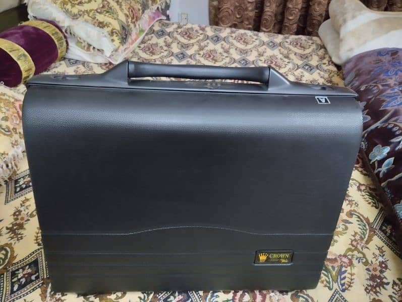 Two imported crown briefcase 0