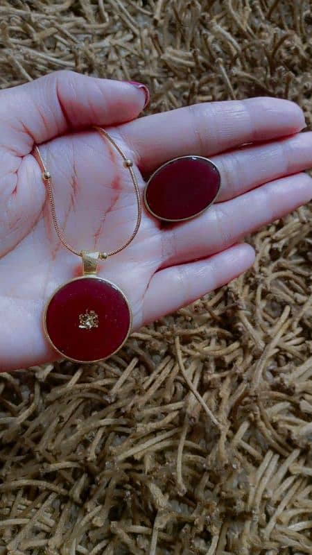 Resin Earings |Blood Preservation| Resin Pandant | Anklet | Bracelet| 7