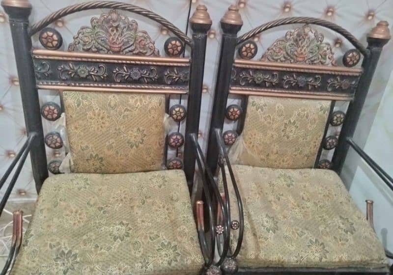 Iron Sofa Set 5 seater 03240460487 0